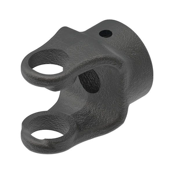 A & I Products Round Bore Implement Yoke (w/ Keyway & Set Screw) 3" x3" x4" A-800-0614 - main